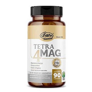 TETRA 4 MAG UNILIFE 710MG 90 CAPSULAS