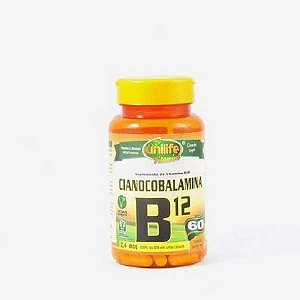 VITAMINA B12 CIANOCOBALAMINA UNILIFE 450MG 60 CAPSULAS