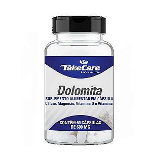 DOLOMITA D3 E KE TAKE CARE  600MG  60 CAPSULAS