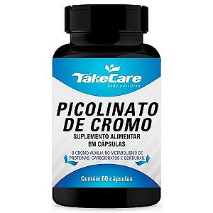 PICOLINATO DE CROMO  TAKE CARE  60 CAPSULAS