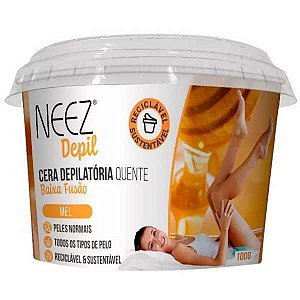 CERA DEPILATÓRIA QUENTE MEL NEEZ DEPIL 100G