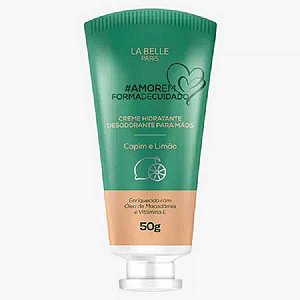 CREME HIDRATANTE DESODORANTE PARA MAOS CAPIM LIMAO  LA BELLE PARIS 50G