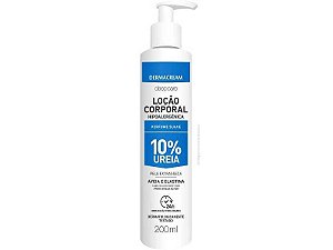 LOCAO CORPORAL AVEIA E ELASTINA 10% UREIA DERMACREAM  200ML