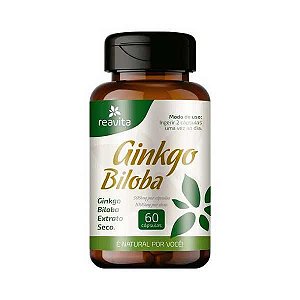 GINKO BILOBA REATIVA 60 CAPSULAS