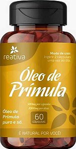 OLEO DE PRIMULA REATIVA 60 CAPS 500MG