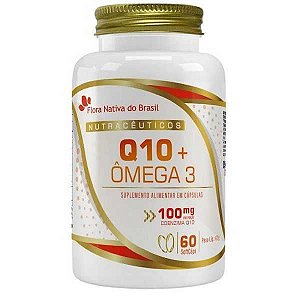 COENZIMA Q10 + OMEGA 3 FLORA NATIVA  60 SOFTCAPSULAS