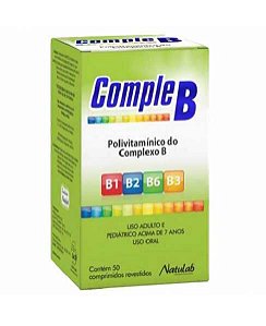 COMPLEXO B  ZILFARMA 50 COMPRIMIDOS