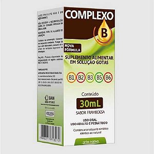COMPLEXO B GOTAS ZILFARMA 30ML