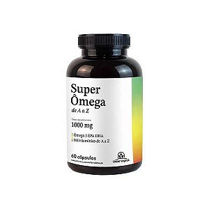 SUPER OMEGA DE A a Z 1000MG - UNIÃO VEGETAL  60 CAPSULAS