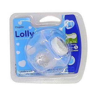 CHUPETA LOLLY BICO DE SILICONE TIP DREAMS ORTODÔNTICA COM CAPA TAMANHO 2 AZUL REF. 5415-01 M