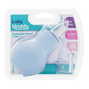 ASPIRADOR NASAL LOLLY 2 EM 1 AZUL REF. 7170-01 M