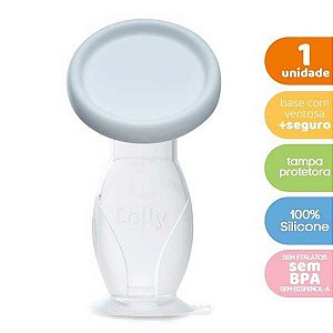 COLETOR DE LEITE MATERNO LOLLY 100% SILICONE REF. 7228-01