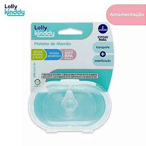 PROTETOR DE MAMILO LOLLY KINDDY ESTOJO COM 2 UNIDADE REF. 7271-02