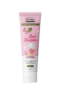 MASCARA PEEL OFF ROSA MOSQUETA 50ML DP C/12 - FACE BEAUTIFUL