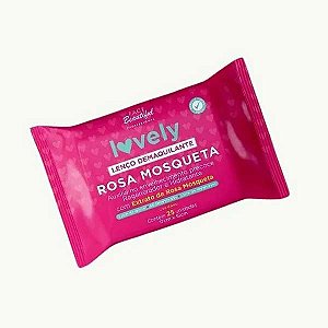 LENCO DEMAQUILANTE LOVELY ROSA MOSQUETA CX/24 - FACE BEAUTIFUL