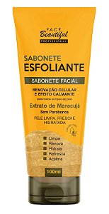 SABONETE ESFOLIANTE MARACUJA 100ML DP/12 - FACE BEAUTIFUL