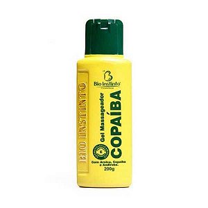 GEL DESODORANTE MASSAGEADOR COPAIBA COM ARNICA E ANDIROBA BIO INSTINTO 200G