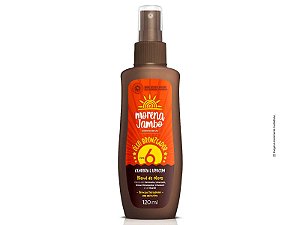 OLEO BRONZEADOR FPS 06 MORENA JAMBO 120ML SPRAY CX/12 - DERMACREAM
