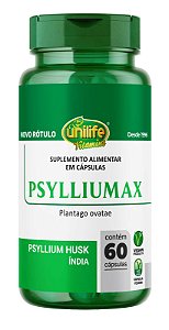 PSYLLIUMAX 900MG 60CAPS CX/48 - UNILIFE