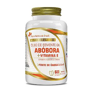 OLEO DE SEMENTE DE ABOBORA 1000MG 60 CAPS CX/15 - FLORA NATIVA