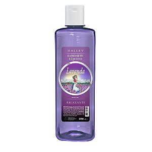 SABONETE LIQUIDO LAVANDA HALLEY 500ML FLIP TOP CX/12 - LABATE