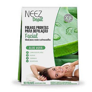 FLS PRONTAS FACIAL ALOE VERA 16FLS - NEEZ