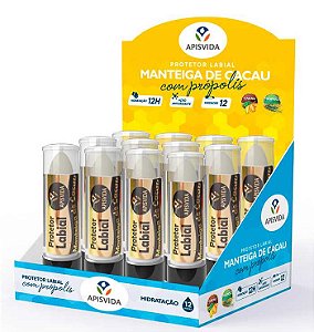 MANTEIGA DE CACAU BASTAO DP/12 CX/12 - APIS VIDA