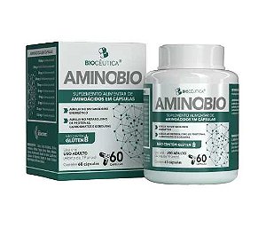 AMINOBIO SUPLEMENTO ALIMENTAR 90 CAPS CX/12 - BIOCEUTICA