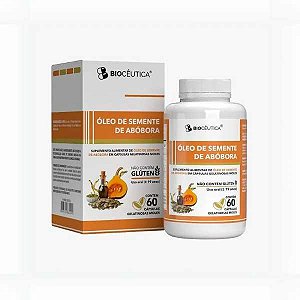 OLEO DE SEMENTE DE ABOBORA 60 CAPS CX/12 - BIOCEUTICA