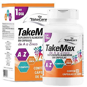 TAKE MAX A A Z 500MG 60 CAPS CX/50 - TAKE CARE