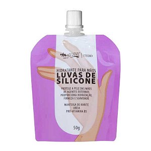 HIDRATANTE P/ MAOS LUVAS DE SILICONE 50G - MAX LOVE
