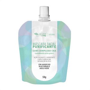 POUCH MASCARA FACIAL PURIFICANTE 50G - MAX LOVE