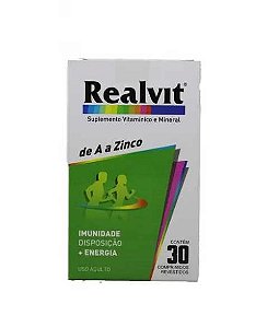 REALVIT SUP VITAMINICO 30COMP. - HENFER