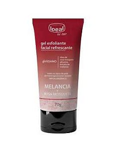 GEL ESFOLIANTE FACIAL MELANCIA+ ROSA MOSQUETA 70G CX/12 - IDEAL