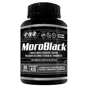 FNB MOROBLACK 60 CAPS CX/12 - FLORA NATIVA