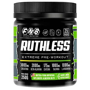 FNB RUTHLESS 250G (SABOR LIMAO REFRESCANTE) CX/6 - FLORA NATIVA