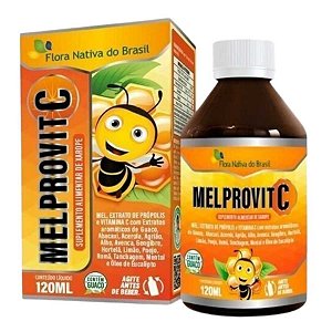 MELPROVIT C 120ML SUPLEMENTO DE XAROPE CX/24 - FLORA NATIVA