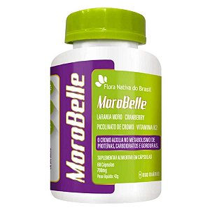 MOROBELLE 60 CAPS 700MG CX/12 - FLORA NATIVA