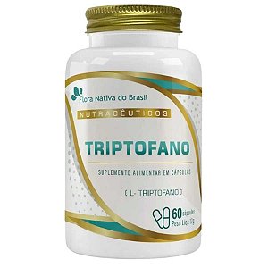 TRIPTOFANO 250MG 60 CAPS CX/15 - FLORA NATIVA