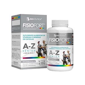 FISIOFORT SENIOR A-Z 60 CAPS CX/12 - BIOCEUTICA