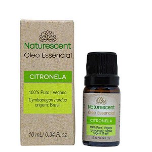 OLEO ESSENCIAL NATURESCENT 10ML CITRONELA CX/6 - LA BELLE