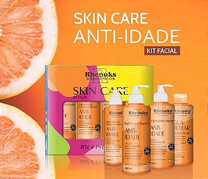 KIT SKIN CARE ANTI-IDADE - Lote: 11 Valid:10/09/2026 - RHENUKS