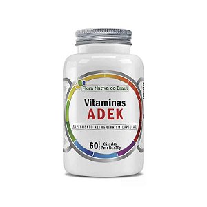 VITAMINAS ADEK 60 CAPS CX C/15 - FLORA NATIVA
