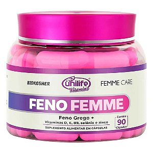 FENO FEMME - FEMME CARE 560 MG 90 CAPS CX/48 - UNILIFE