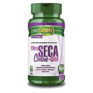 FIBRA SECA-CINTRE 910 MG - 60 CAPS CX/48 - UNILIFE