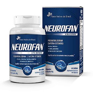 NEUROFAN ULTRA (c/ cafeina) 60 CAPS CX C/12 - FLORA NATIVA