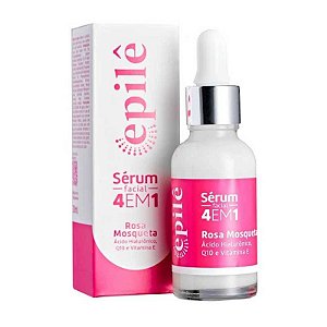 SERUM FACIAL 4 EM 1 ROSA MOSQUETA 30ML EPILÊ CX/12 - RUGOL