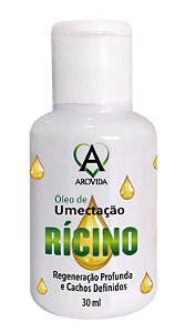 Oleo Umectacao Capilar Ricino 30ml DP/6 - AROVIDA