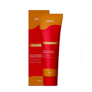 CREME CLAREADOR CORPORAL CLAREIA+ 120G CX/30 - DEMAZON