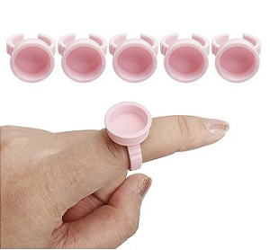 Batoque Anel Rosa (20 unidades)